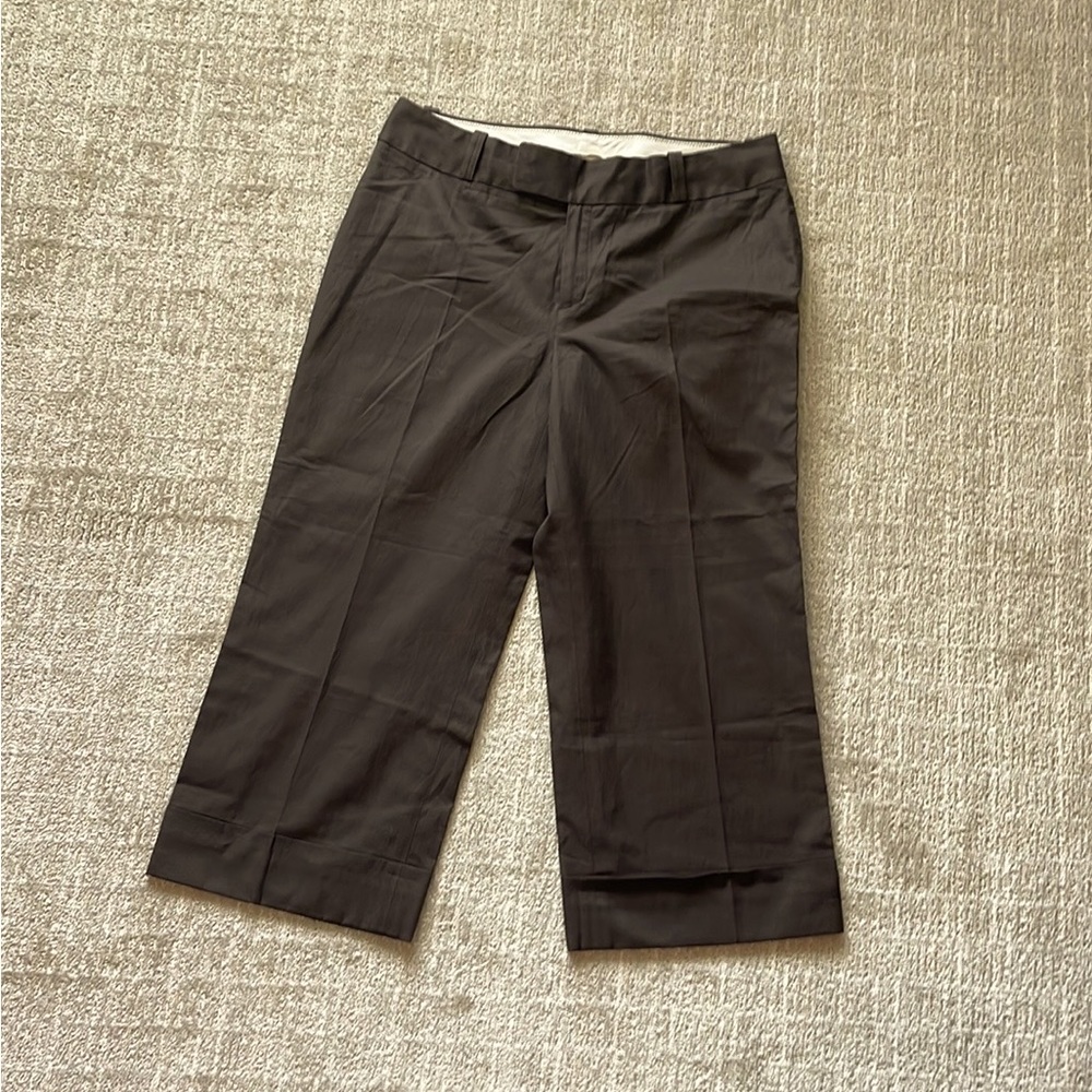 Banana Republic Jackson Fit Capri, Brown Capri, Work Capri, Summer Office